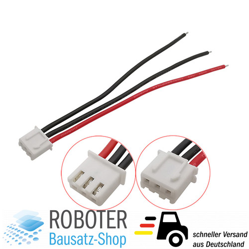Jst kabel 10cm - mit, stecker