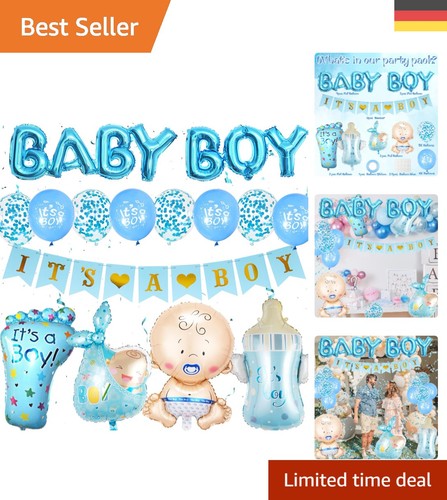 Babyparty deko junge - babyparty, blau