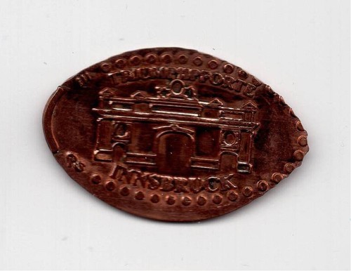 Elongated coin österreich - coin,