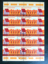 Kleinbogen/Zehnerbogen 100 JAHRE JUGENDHERBERGEN  Esst Bonn 2009,Sammlerqualität