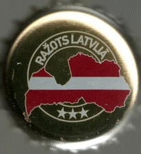 Latvia Used Bottle Cap Latvian