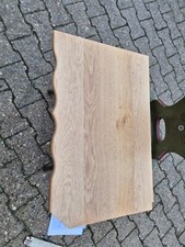 1/6 Eiche  Massiv Holzplatte Eichenbrett Holz Brett 653 x 425 x 20 mm Zierkante