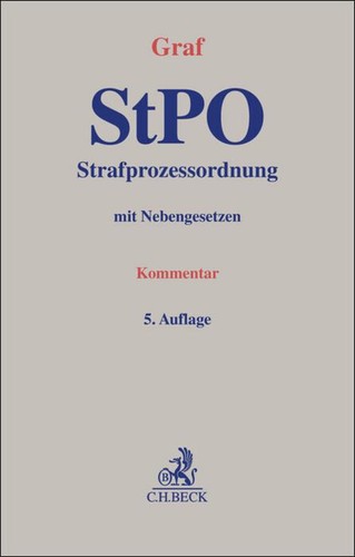 Strafprozessordnung stpo - strafprozessordnung.,