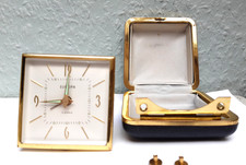 EUROPA * Reisewecker mechanisch * 2 JEWELS