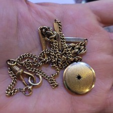 Antike Biedermeier Uhrenkette