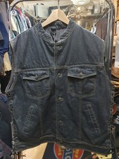 Denim Weste Herren Oldschool