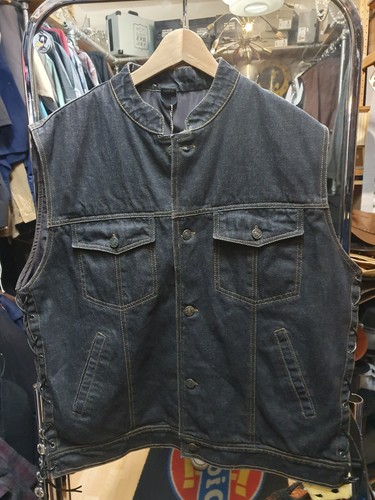 Denim weste herren oldschool - weste,