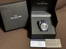 Glycine Airman Quarzuhr Blau