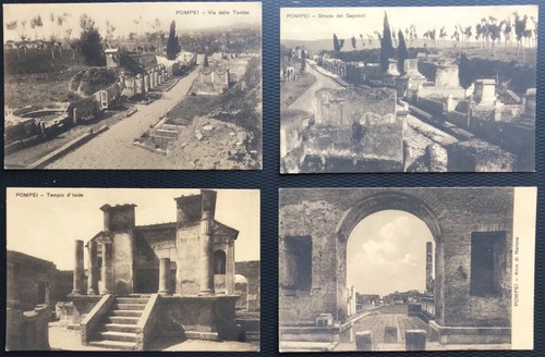 Neapel pompeji postkarten - pompeji, 4