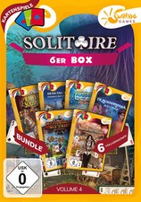 Solitaire 6er Box Vol.4 Sunrise Games PC Spiel Kartenspiel Neu & OVP