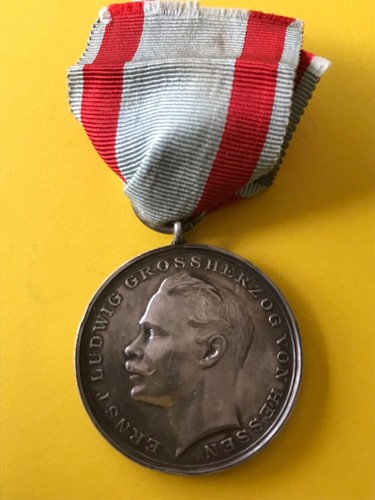 Silber medaille grossherz - silber,