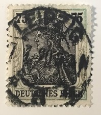 Briefmarke Germania 75pf