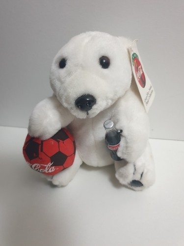 Coca cola eisbär plüsch 1996 - cola,