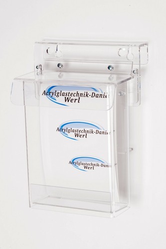 Flyerbox mit deckel - mit,