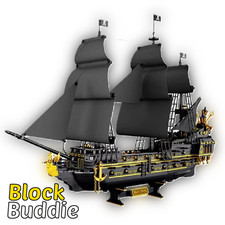 Black Pearl MOC 2076 PCS