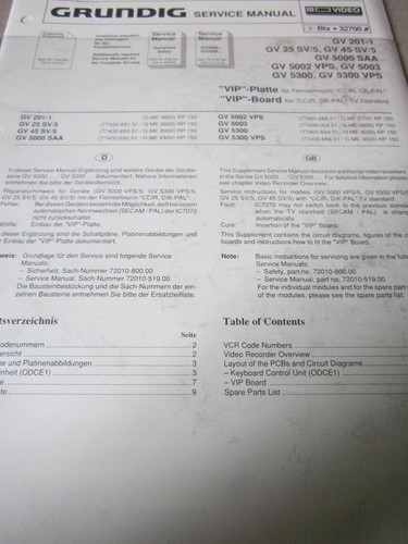Grundig video 201 25 45 - grundig, 25,45