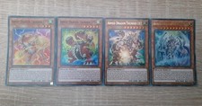 4x BEWAFFNETER DRACHE DONNER