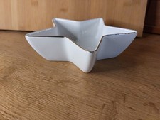 Porzellan Teller Schale Stern