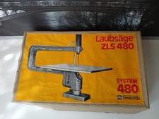 Smalcalda Laubsäge ZLS480 Zusatzgerät mit ca.100x Sägeblatt im orig. Karton
