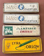 4 Alte Bleistift Castell Lyra