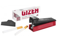Zigarettenstopfer GIZEH Silver Tip Boy Stopfer (Stopfmaschine, Stopfgerät)