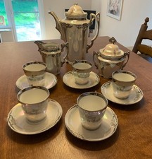 Antikes Kaffeeservice zur