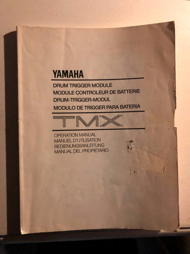 Yamaha tmx drum trigger - yamaha,