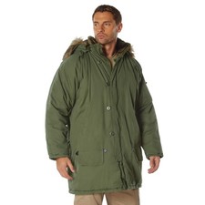 Army parka vintage - n-3b,