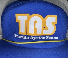Ayrton Senna 1980er Vintage