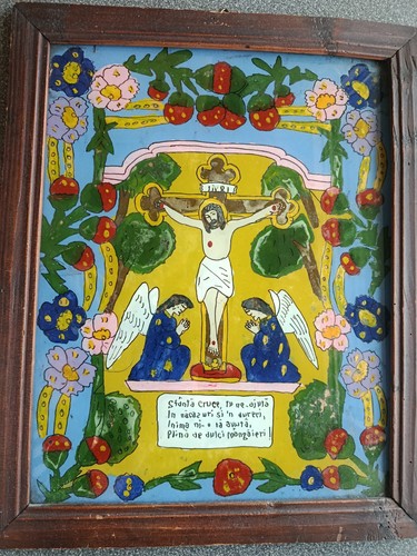 Malerei auf glas - auf,