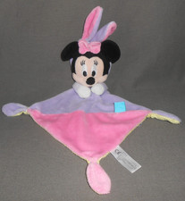 NICOTOY DISNEY MINNIE MAUS SCHMUSETUCH SCHNUFFELTUCH   MIT KAPUTZE