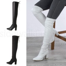 Damen Ladies High Blockabsatz