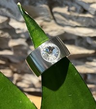 TOP! Ring Edelstahl silber