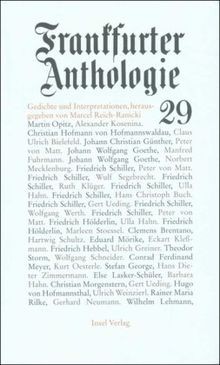 Frankfurter anthologie - anthologie, 29