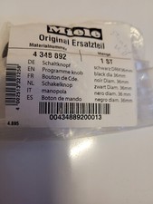 Miele Schaltknopf Knebel Knopf
