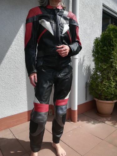 Schöne damen lederkombi 2 - ,