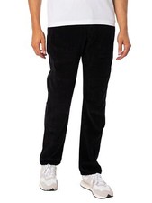 Lois Jeans Herren Neue Dallas Jumbo Cord Jeans, Schwarz