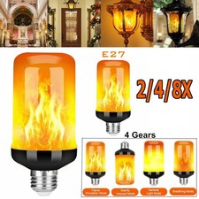 2/4/8X E27 LED Licht Fackel