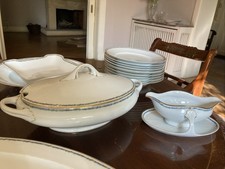 Wunderschönes Rosenthal-Service, Selb Bavaria Tizian, 15 tlg, 5 Pers., 1907-33