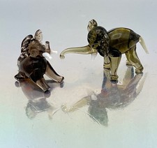 2 kleine Miniatur Elefanten