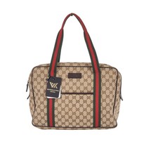 GUCCI Sherry Line Canvas Bag