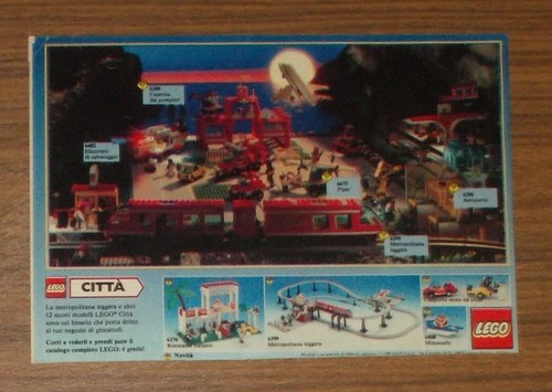 Seltene werbung lego trains - werbung,