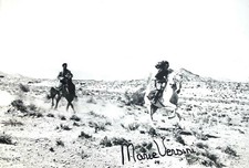 MARIE VERSINI Original Autogramm signiertes 20x28 Großfoto Film Portrait