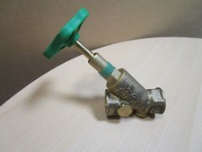 KFR Ventil 3/4 " mit Entleerung Fettkammeroberteil Schlösser Schrägsitzventil