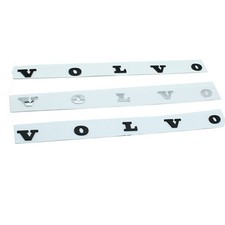 Für Volvo Auto Car Heck Stamm Flache Logo Schriftzug Embleme Aufkleber Badge