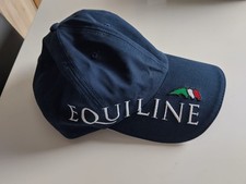 EQUILINE Herren UNISEX CAP IN BLAU MIT LOGO wenig getragen