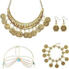 Wahrsagerin Schmuck Set Damen