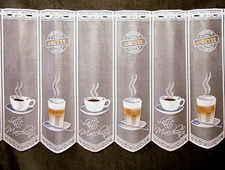 Schöne Kaffee Scheibengardine