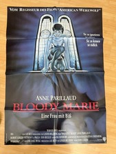 Bloody Marie Frau mit Biss Altes Vintage Kino Film Plakat Poster A1 Gefaltet