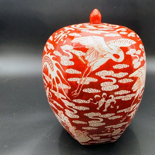 Chinesische deckelvase - chinesische, /